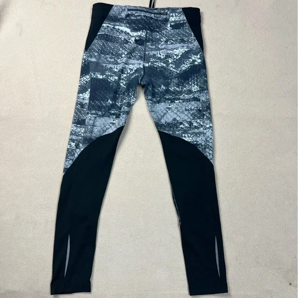 The North Face Tights Womens Large Bladk Snake Printed Motus II - Picture 9 of 10